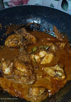 Foto resep Rendang ayam bumbu instan