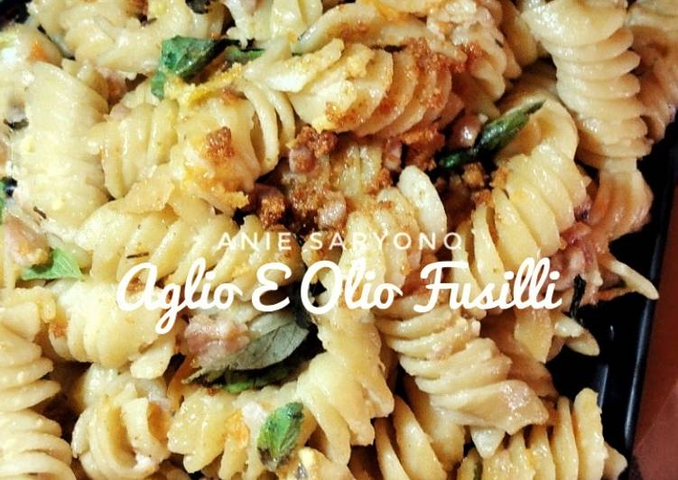 Bagaimana Menyiapkan Aglio E Olio Fusilli 🍝🧂 yang Enak