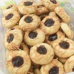 Thumbprint Blueberry Cookies