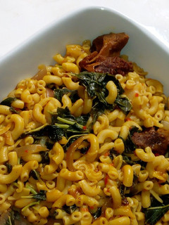 Spinach Macaroni ainihin hoton girkin