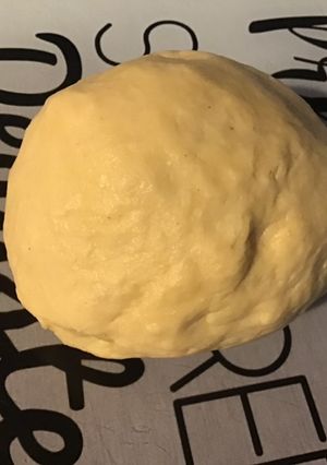 Une photo de Pâte brisée épeautre,lait concentré et vanille