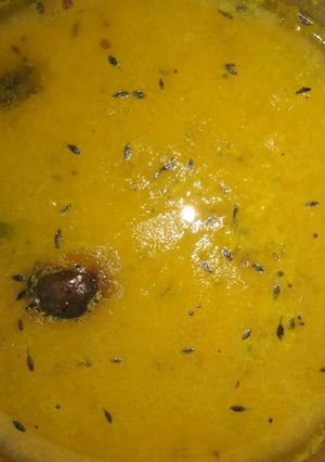 A picture of Arhar daal.