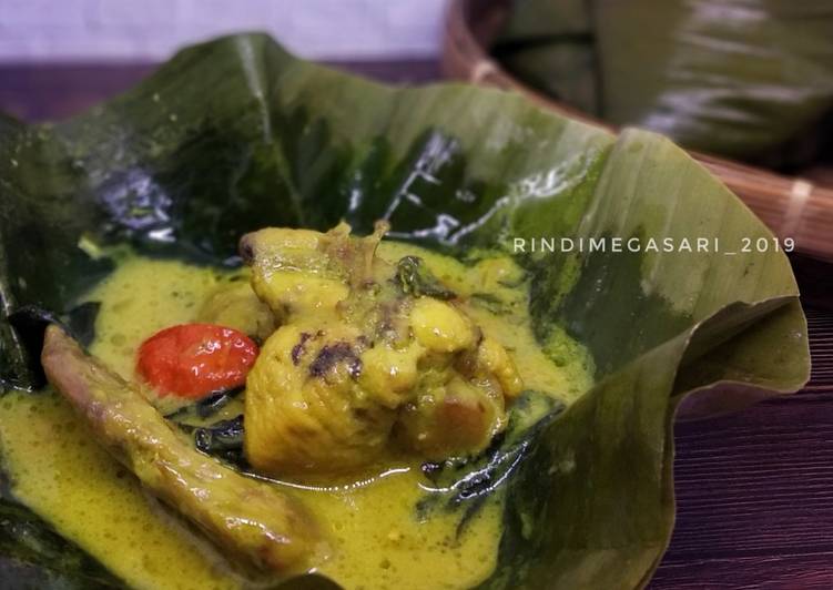 Resep 206. Pepes Ayam Khas Sunda Anti Gagal