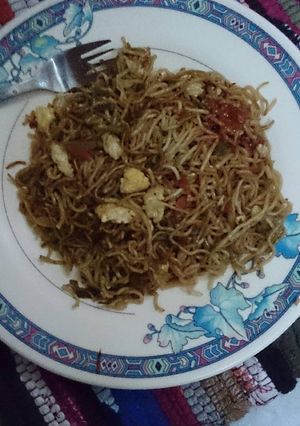 A picture of Zainab' s chowmein .