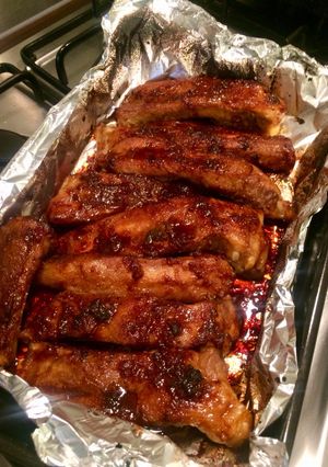 A picture of Sticky BBQ Ribs.