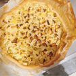 Tarte rhubarbe et pomme