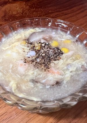 Hình của món Súp hải sản.