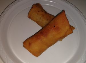 Una foto de Rollitos primavera