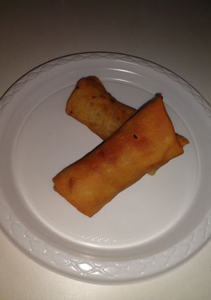 Una foto de Rollitos primavera