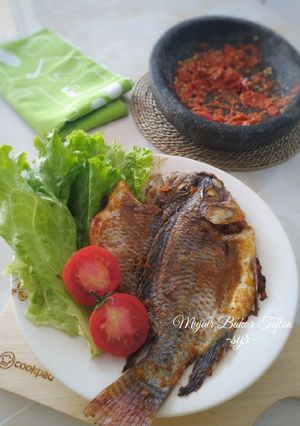 Foto resep Mujair bakar teflon bumbu oles