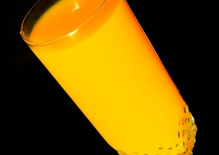 Easiest Way to Make Homemade Mango puree