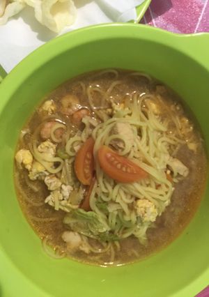 Foto resep Mie kuah spesial