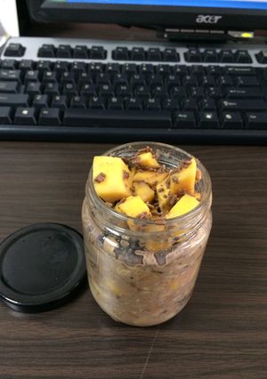 Foto resep Overnight Muesli Tropical Fruits