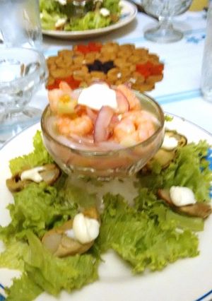 Una foto de Ceviche de Camarón