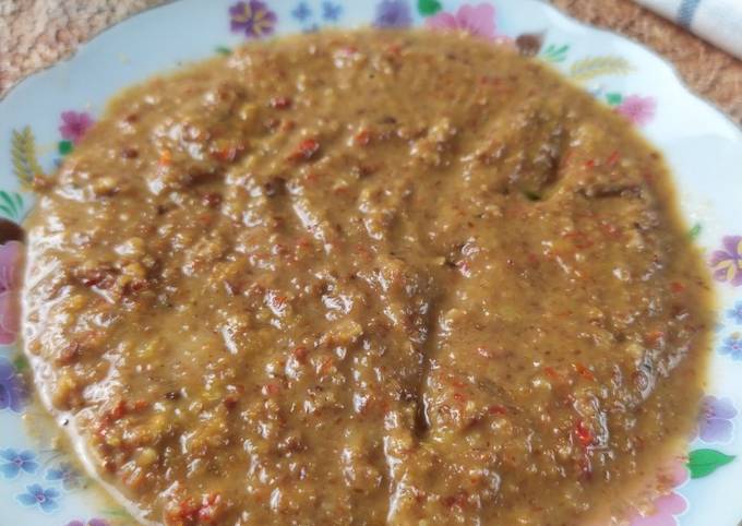 Sambal Kacang untuk Sroto/ Soto