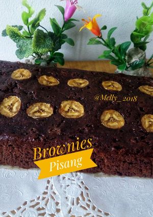 Foto resep 🍌 Brownies pisang #pr_babananakeik 🍌