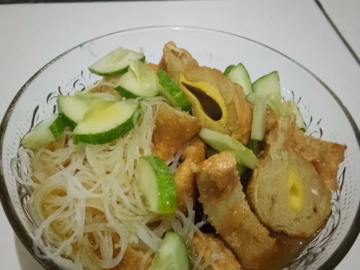 Cara Simple Membuat Resep  Empek-empek Dos / pakai ebi yang Sempurna, Enak Banget