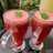 Refreshing watermelon juice