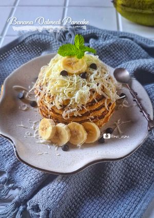 Foto resep Banana Oatmeal Pancake
