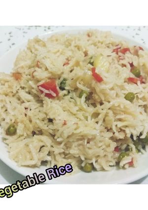 A picture of Vegetable Rice.