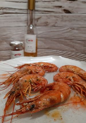 Foto di Gamberi al sapore di peperone