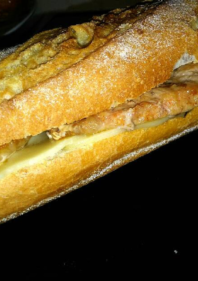 Una foto de Montado de lomo y queso