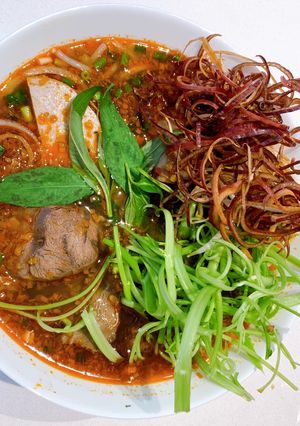 Hình của món Bún Bò Huế Saigon.