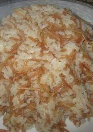 صورة لوصفة الارز بالشعرية