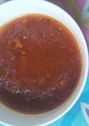 A picture of Chicken yakhni.