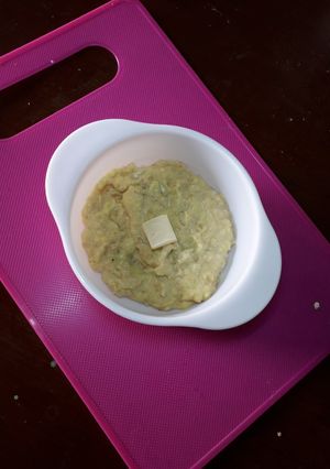 Foto resep Mpasi 9m+ oat,telur,susu