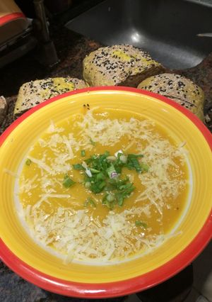 Una foto de Sopa de verduras