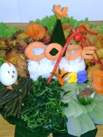 Cara Gampang Menyiapkan Resep Tumpeng Nasi Putih Sederhana yang Bikin Ngiler Anti Ribet, Mantap Sekali