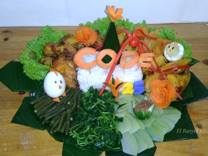 Cara Gampang Menyiapkan Resep Tumpeng Nasi Putih Sederhana yang Bikin Ngiler Anti Ribet, Mantap Sekali