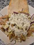 Kebab Casero Con Salsa De Yogurt