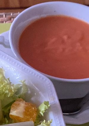 Una foto de Salmorejo en Thermomix
