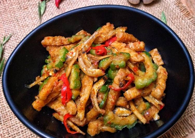 Tumis Tempe Teri Paria
