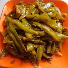 A picture of Gavar ki Sabji.