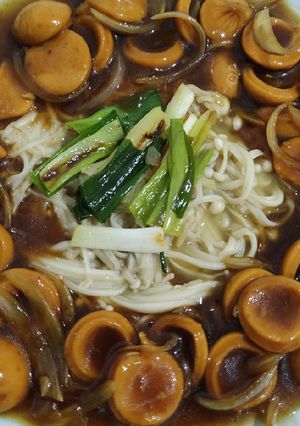 Foto resep Jamur enoki saus teriyaki