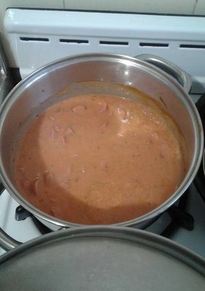 Una foto de Salsa de salchichas