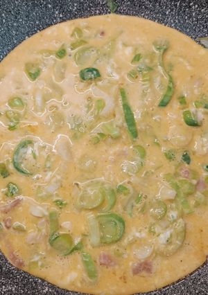 Foto di Frittata con il porro