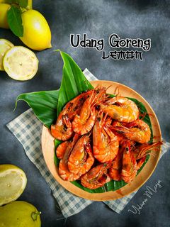 Foto resep Udang Goreng Lemon