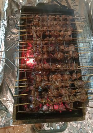 A picture of Bbq lamb boti.