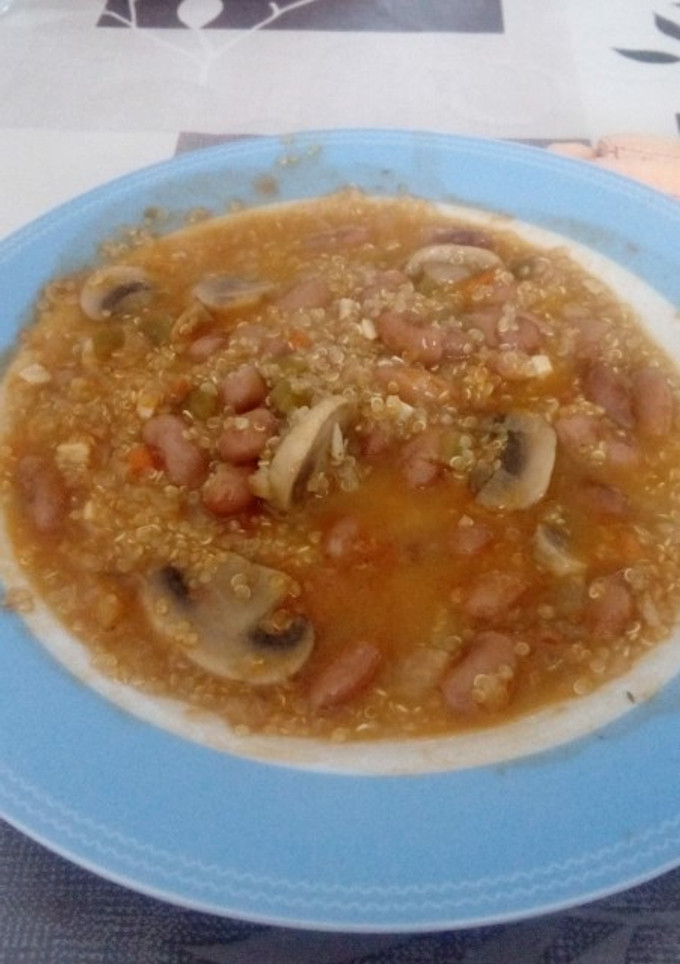 Una foto de Pintas con quinoa