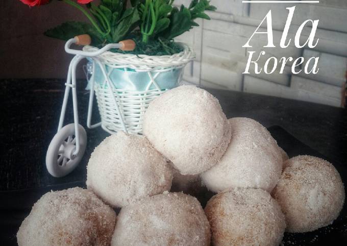 Anti Ribet, Bikin 8 ~ 1 Donat Ketan Ala Korea Simpel