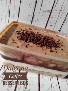 Foto resep 28. Dalgona Coffee Dessert Box (tanpa oven tanpa kukusan)