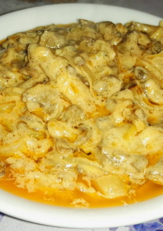 Гливи по-строгановськи
