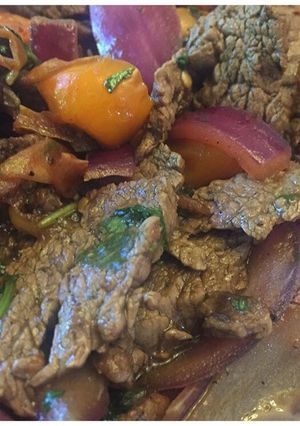 Una foto de Lomito saltado