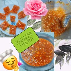 A picture of Watermelon karachi halwa.