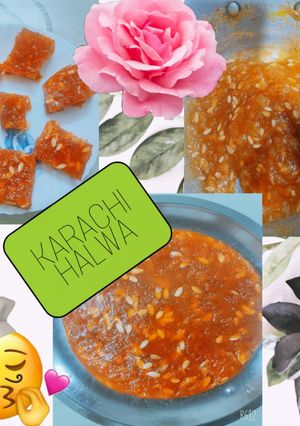 A picture of Watermelon karachi halwa.