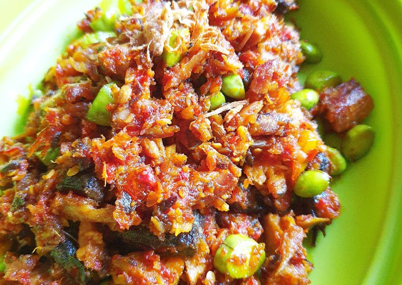 Rica Rica Tuna Asap ala Manado